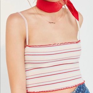 ON HOLD urban outfitters cropped tank top